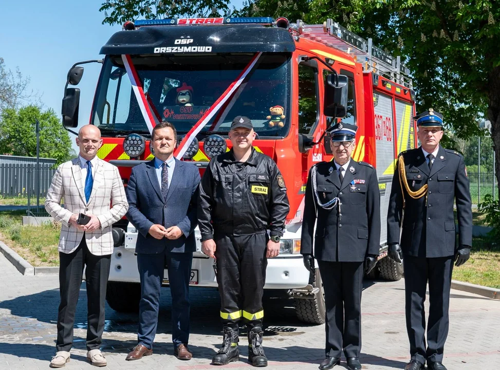 Nowy wóz dla OSP Orszymowo