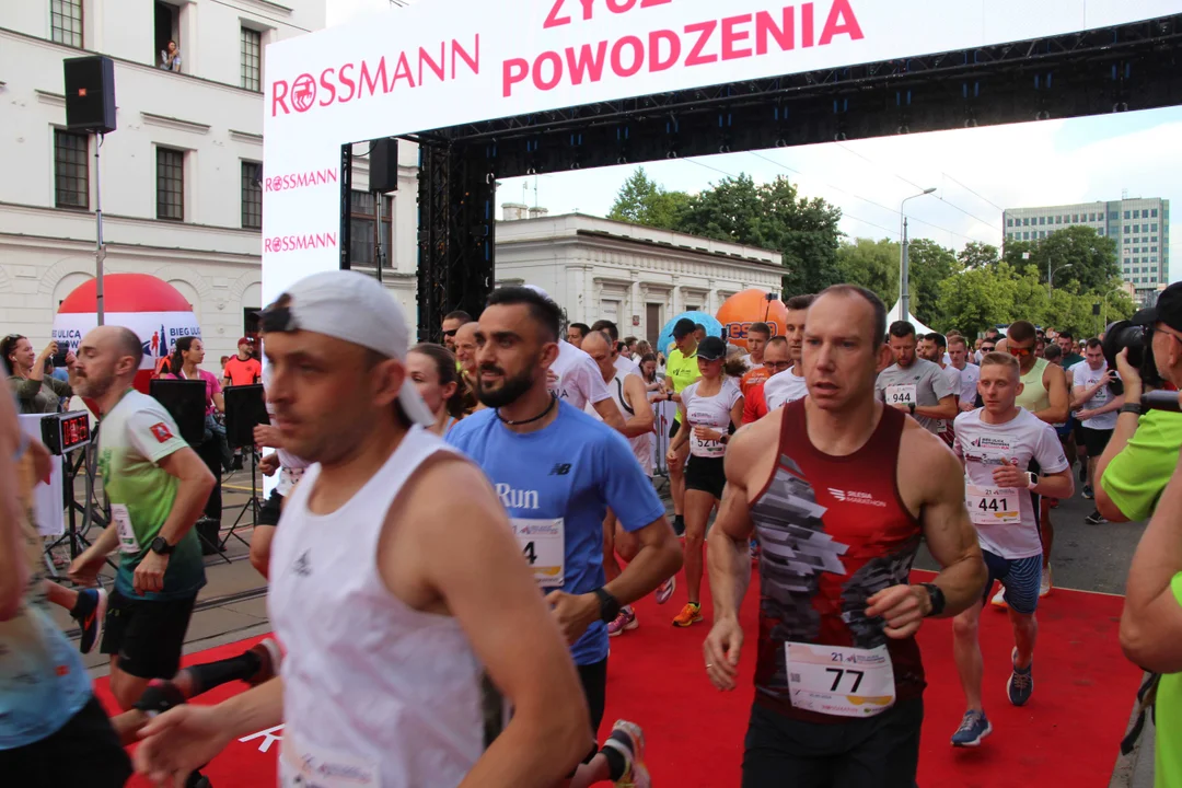 21. Bieg Ulicą Piotrkowską Rossmann Run w Łodzi