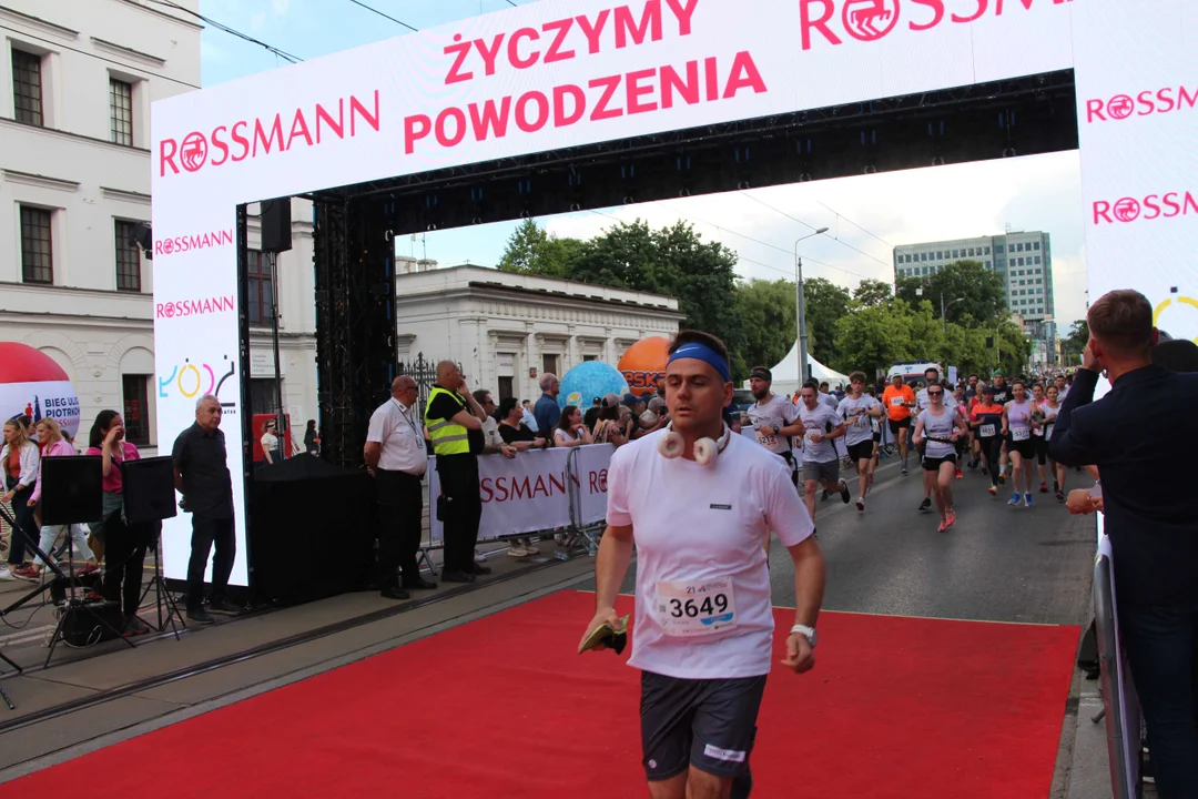 21. Bieg Ulicą Piotrkowską Rossmann Run w Łodzi