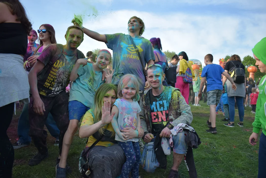 Festiwal kolorów na Stawach Jana