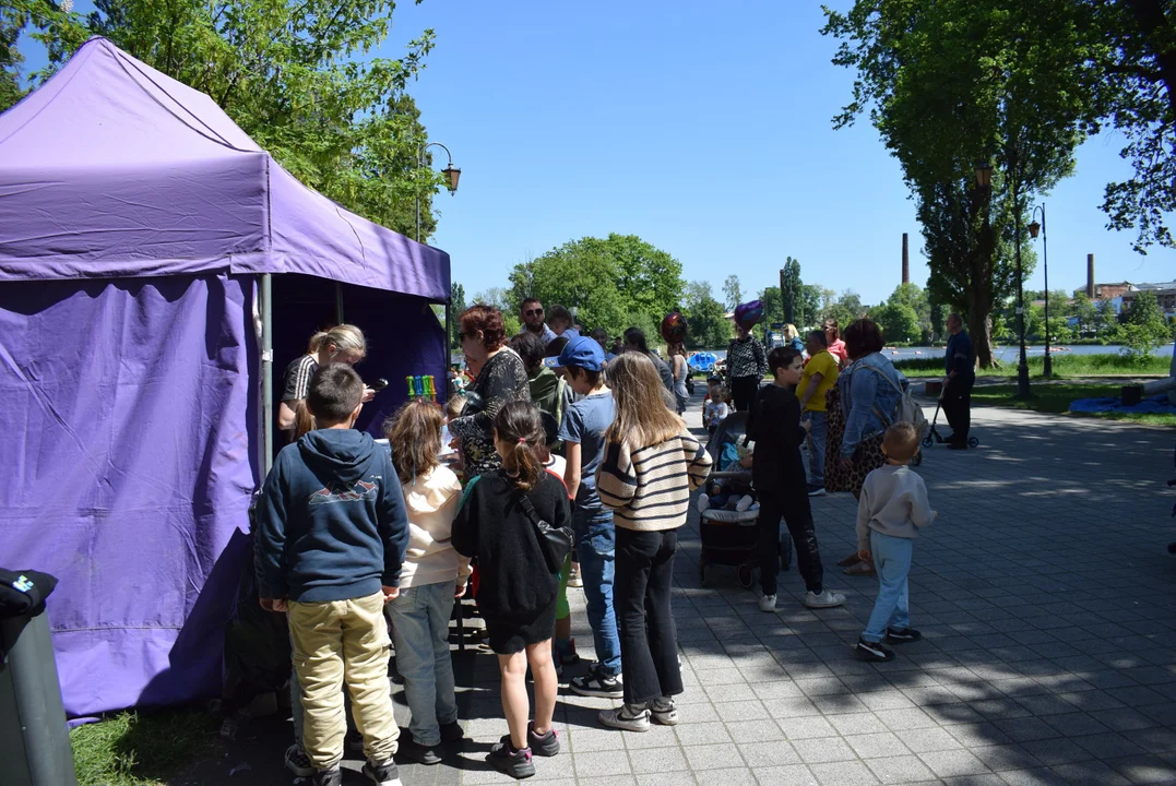 Festiwal baniek mydlanych i kolorów w Parku Miejskim w Zgierzu