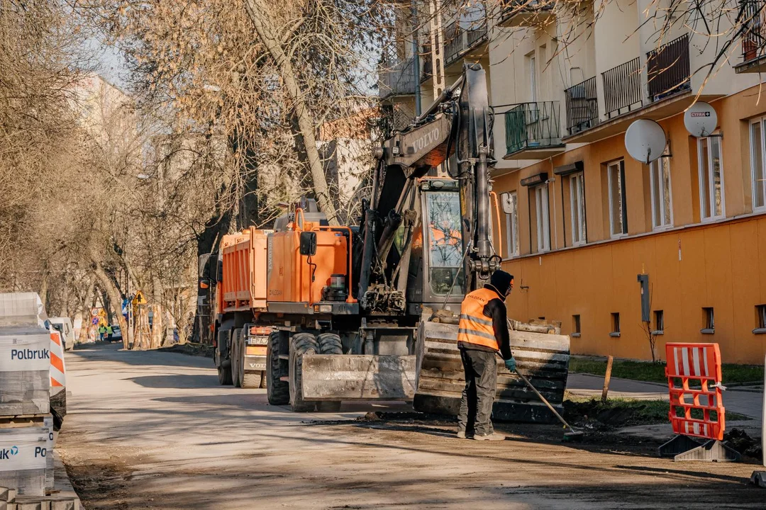 Remonty ul. Piwnej i Powstańców Wielkopolskich w Łodzi