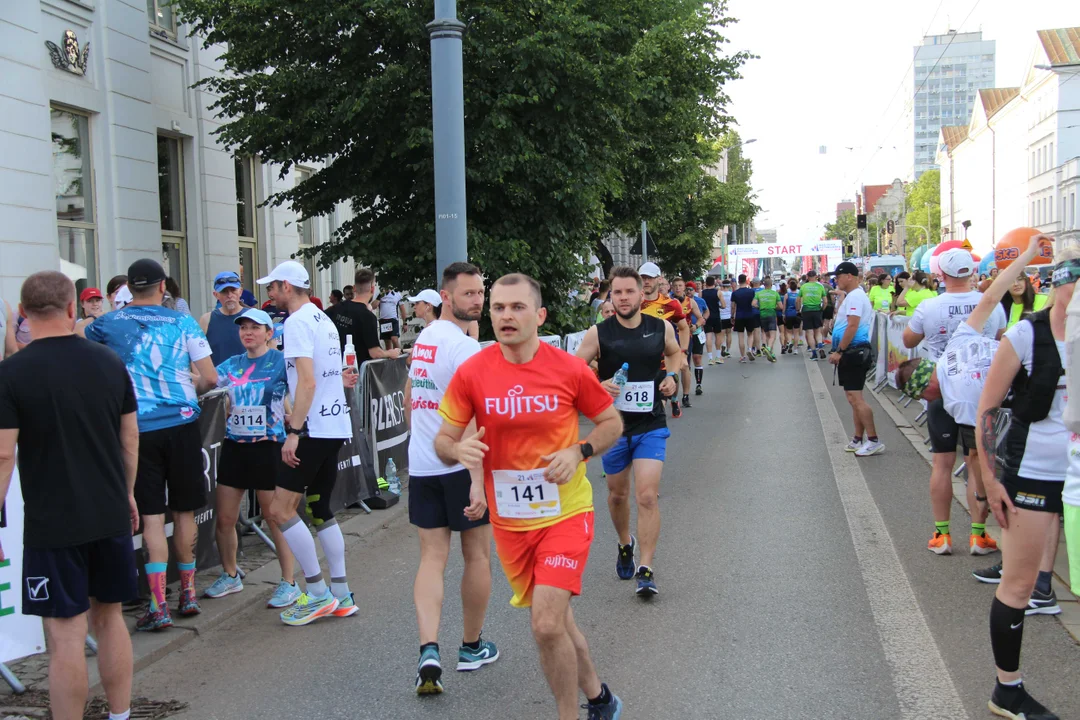 21. Bieg Ulicą Piotrkowską Rossmann Run w Łodzi