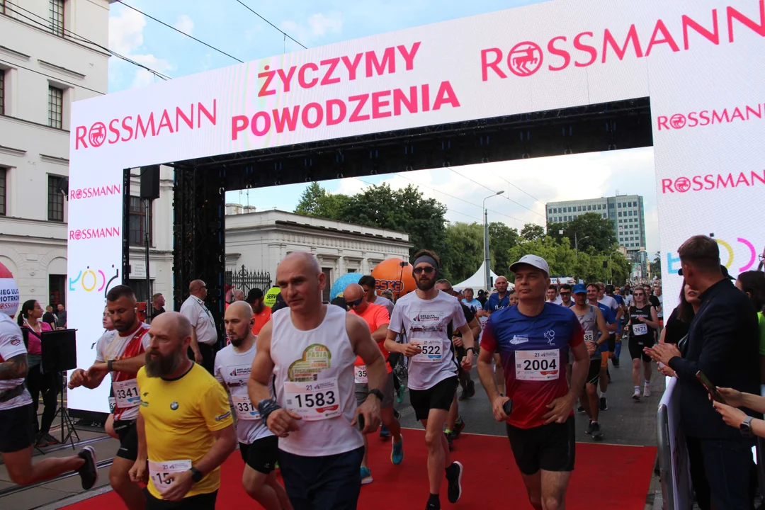 21. Bieg Ulicą Piotrkowską Rossmann Run w Łodzi