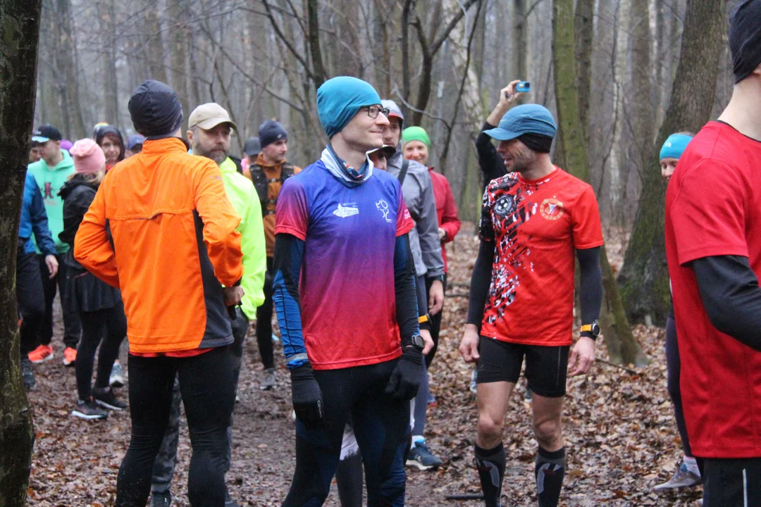 Walentynkowy parkrun w Lesie Łagiewnickim