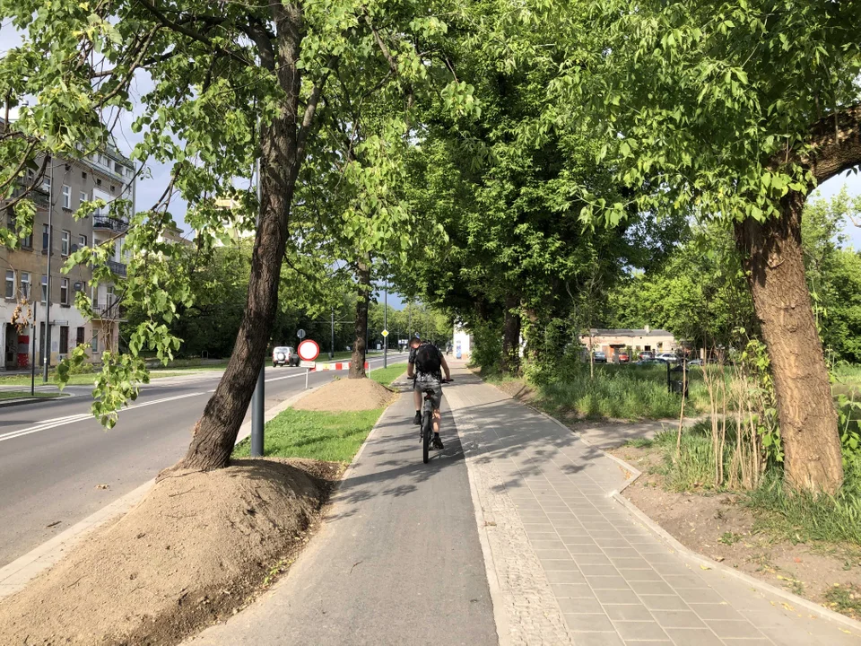 Społeczny odbiór inwestycji na ul. Wojska Polskiego w Łodzi