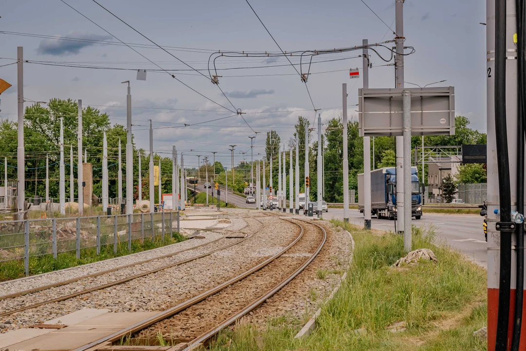 Przebudowa zajezdni tramwajowej Chocianowice - stan na maj 2024 r.