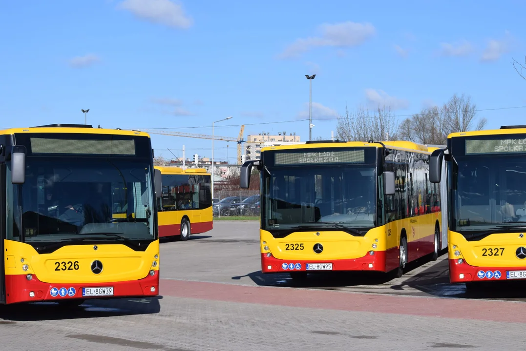 Nowe autobusy MPK Łódź