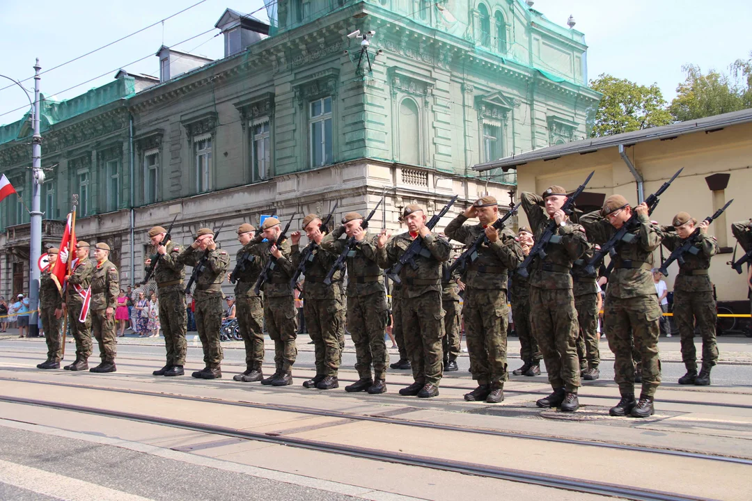 Obchody święta Wojska Polskiego w Łodzi