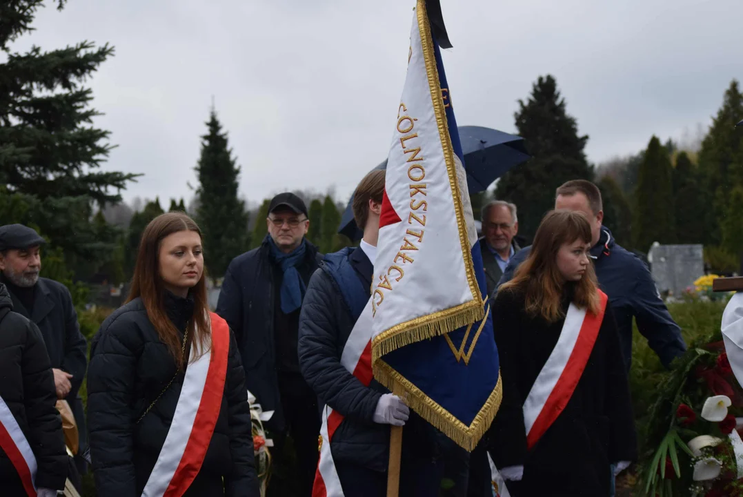 Pogrzeb Zenona Szumińskiego na cmentarzu w Zgierzu