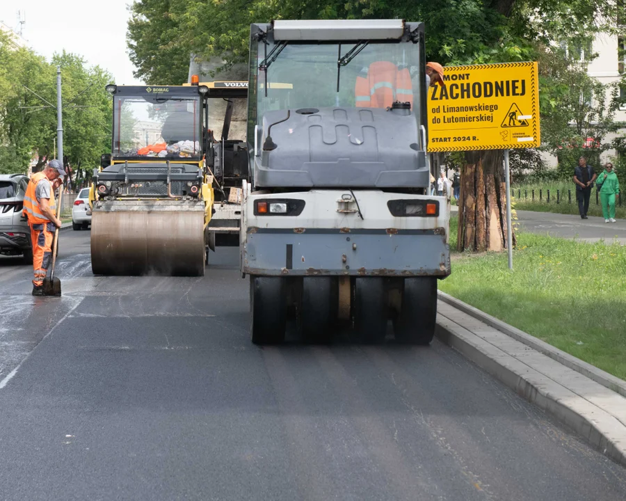 Coraz bliżej końca remontu na Zachodniej w Łodzi