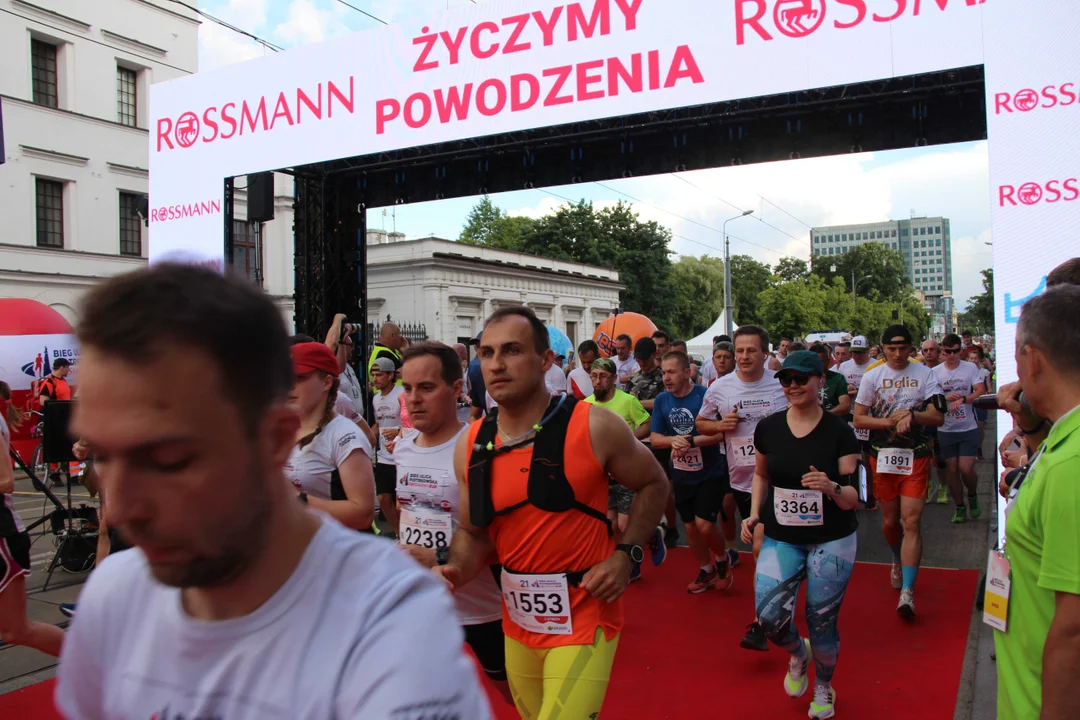 21. Bieg Ulicą Piotrkowską Rossmann Run w Łodzi