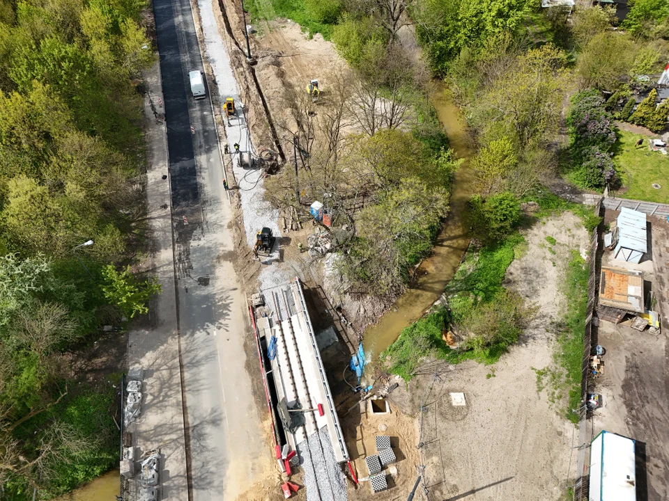 Przebudowa trasy tramwajowej Łódź - Konstantynów Łódzki