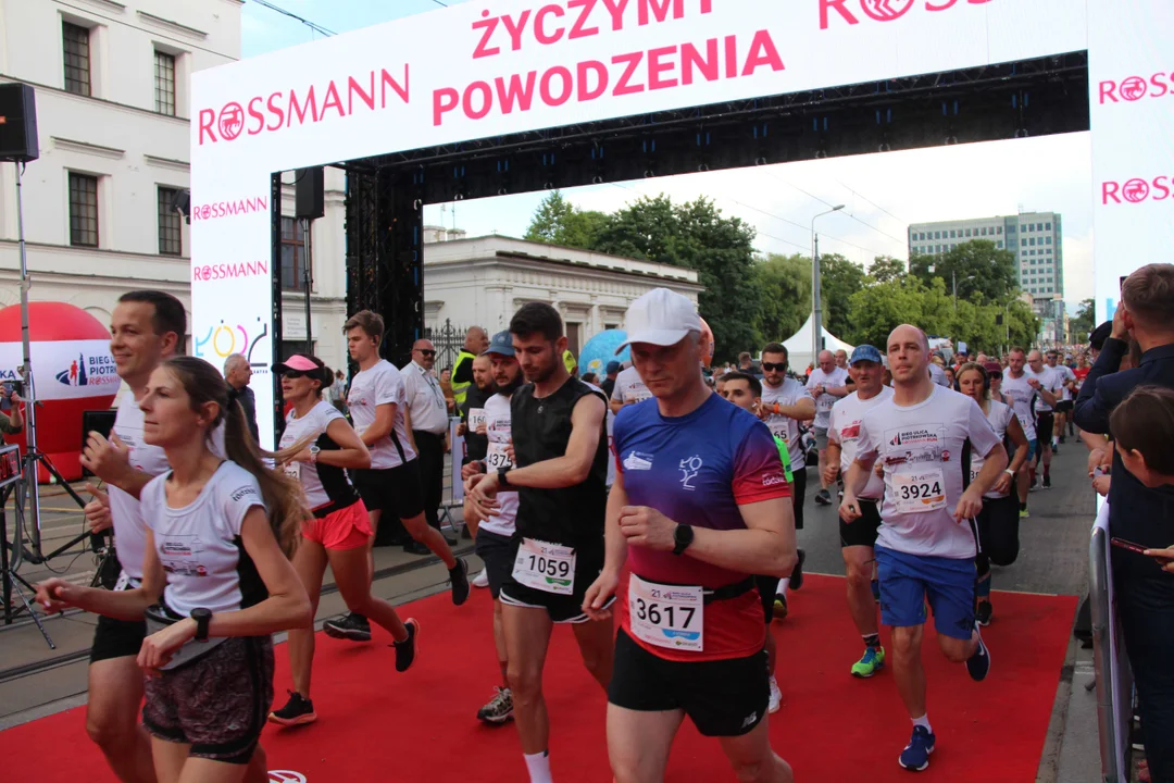 21. Bieg Ulicą Piotrkowską Rossmann Run w Łodzi