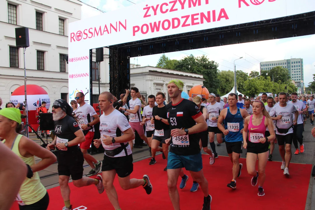 21. Bieg Ulicą Piotrkowską Rossmann Run w Łodzi