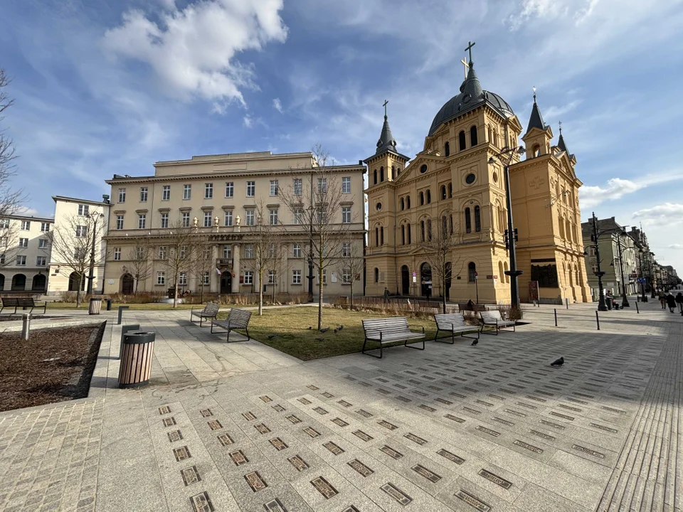 Tak zmienił się plac Wolności w Łodzi