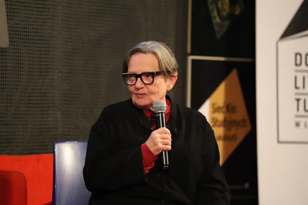 Agnieszka Holland w Łodzi