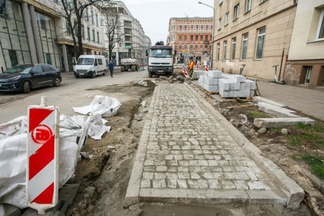 Trwają prace na Widzewie. Rozkopy na Przbyszewskiego