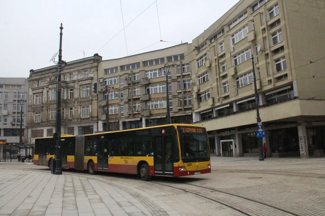 Tramwaje i autobusy MPK Łódź powróciły na Legionów