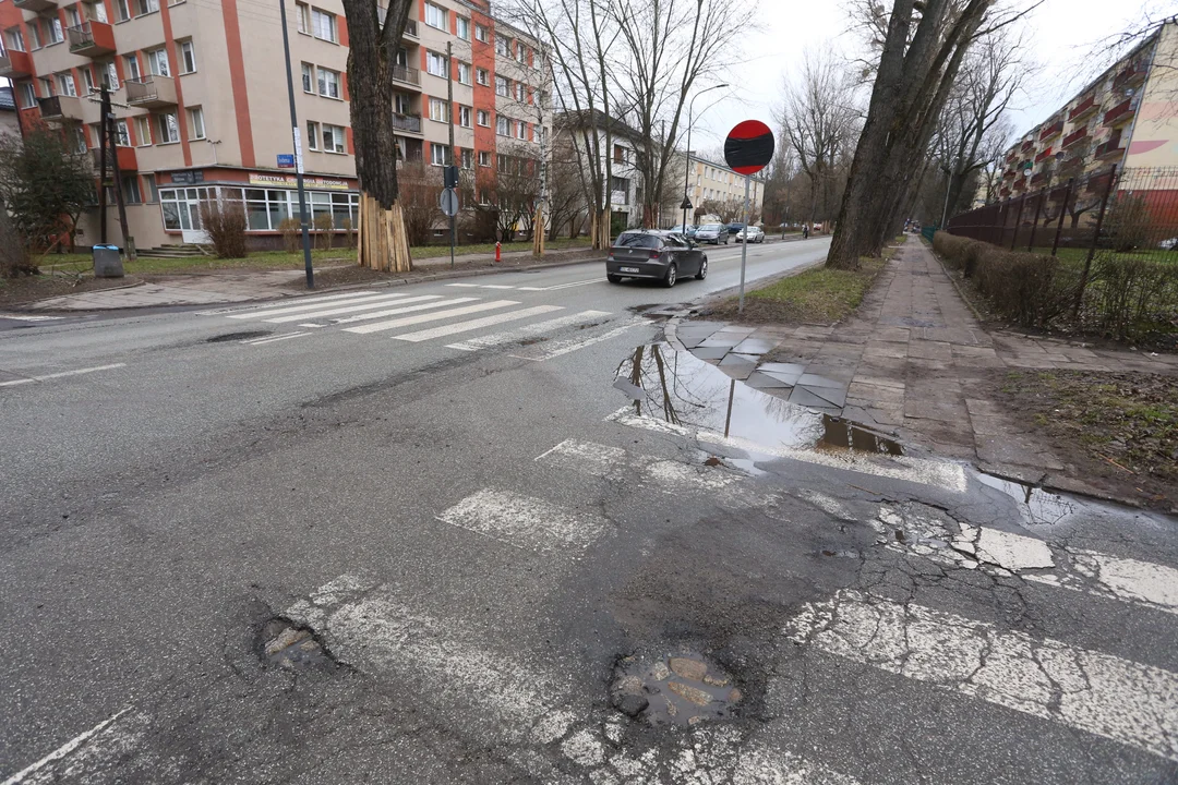 Rusza remont Lutomierskiej, Klonowej i Hipotecznej w Łodzi