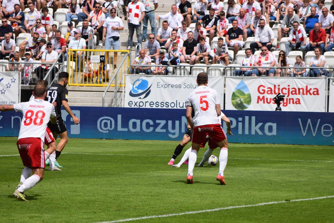 Piłkarskie starcie ŁKS Łódź z Resovią - Stadion Króla 21.05.2023