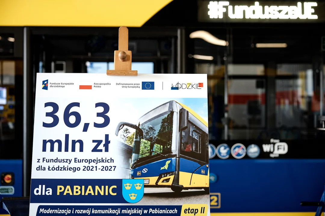 Nowe autobusy elektryczne w Pabianicach