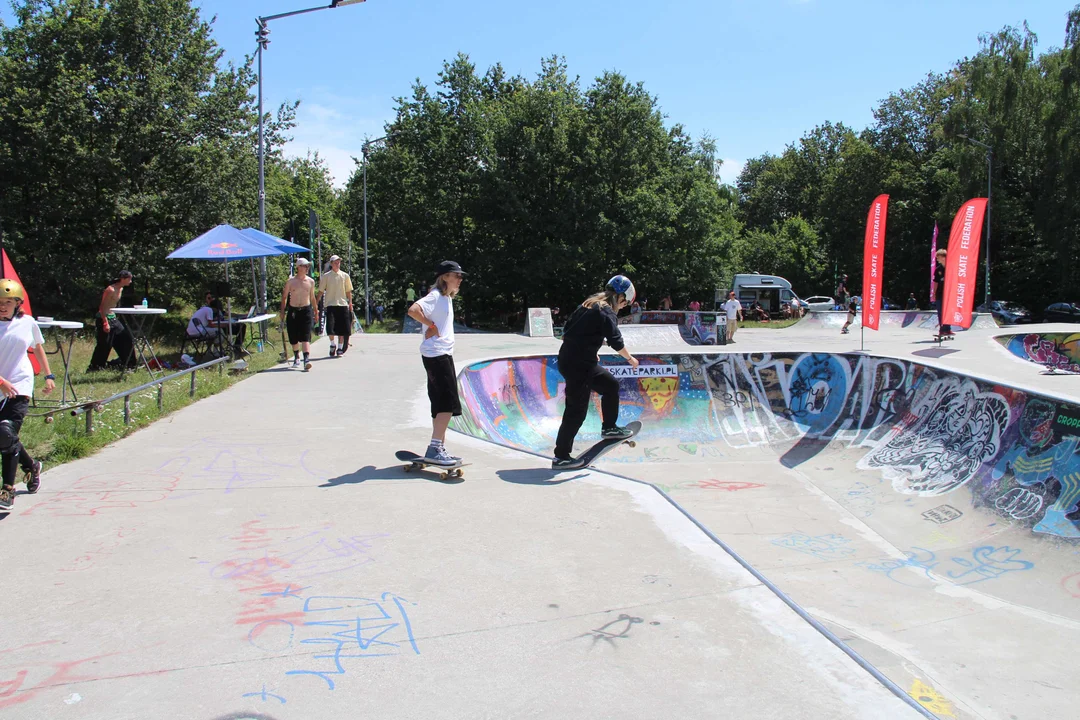 Skatepark im. Igora Kowalewskiego na Widzewie - trwa finał Mistrzostw Polski w kategorii „Park”