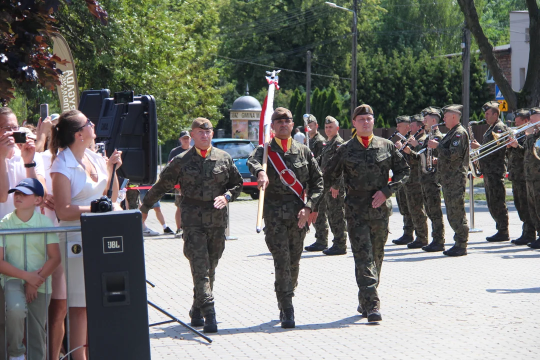 Przysięga wojskowa żołnierzy dołączających do 9 Łódzkiej Brygady Obrony Terytorialnej