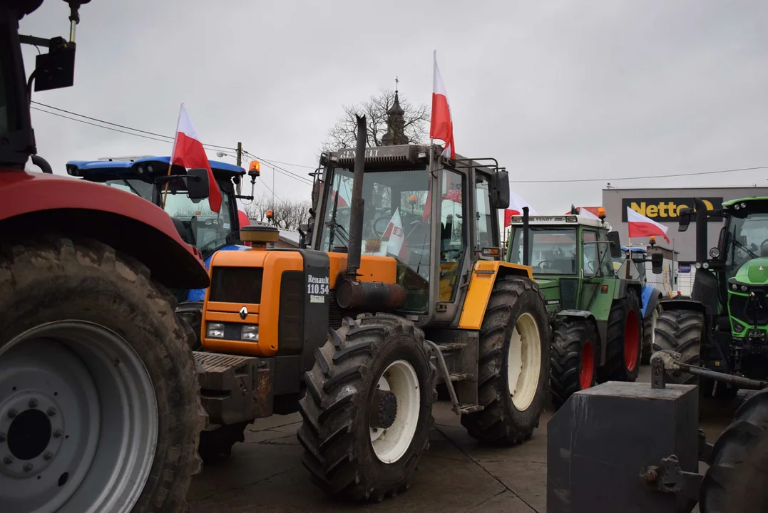 Protest rolników w Łódzkiem