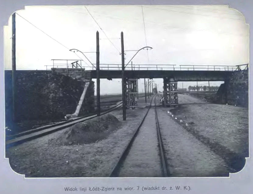 Ulica Łódzka na archiwalnych fotografiach