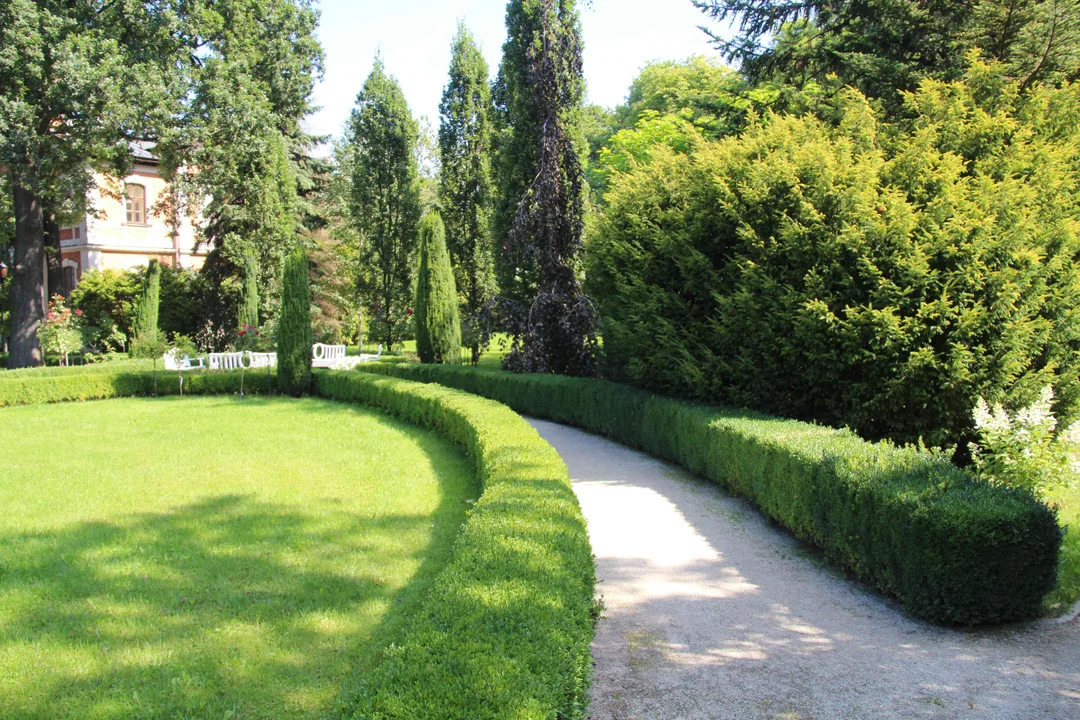 Zachwycający ogród Muzeum Pałacu Herbsta