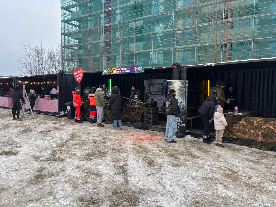 Tak wyglądało Miasteczko WOŚP po południu w Gdańsku