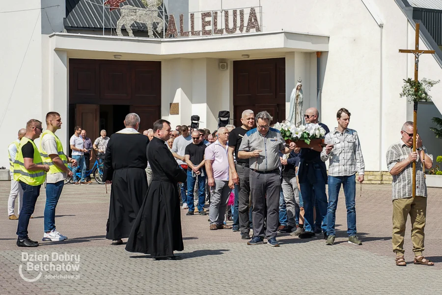 Męski różaniec w Bełchatowie