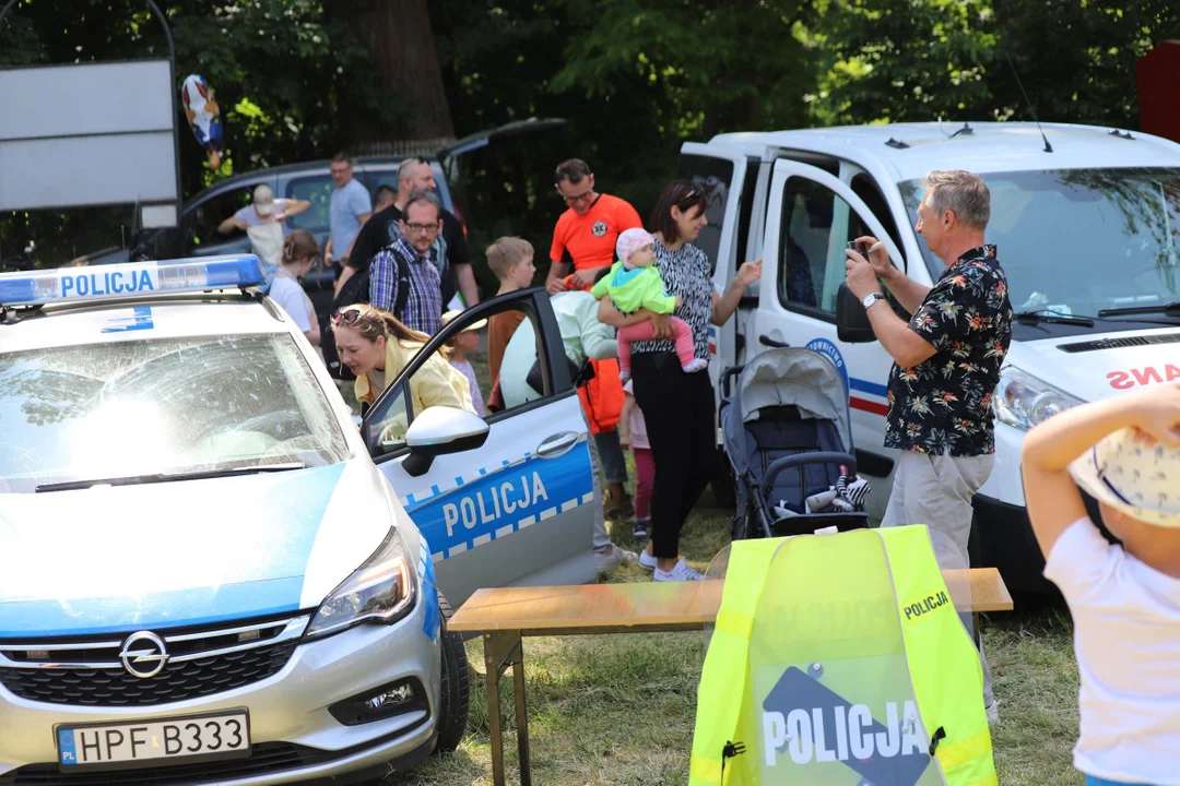 Piknik rodzinny z okazji dnia dziecka na Młynku w Łodzi