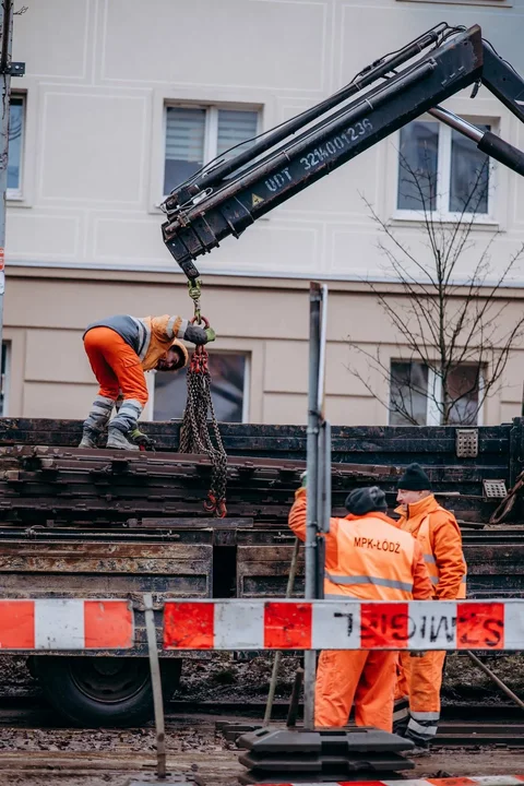 To koniec tymczasowej krancówki pod Centrum Krwiodawstwa w Łodzi