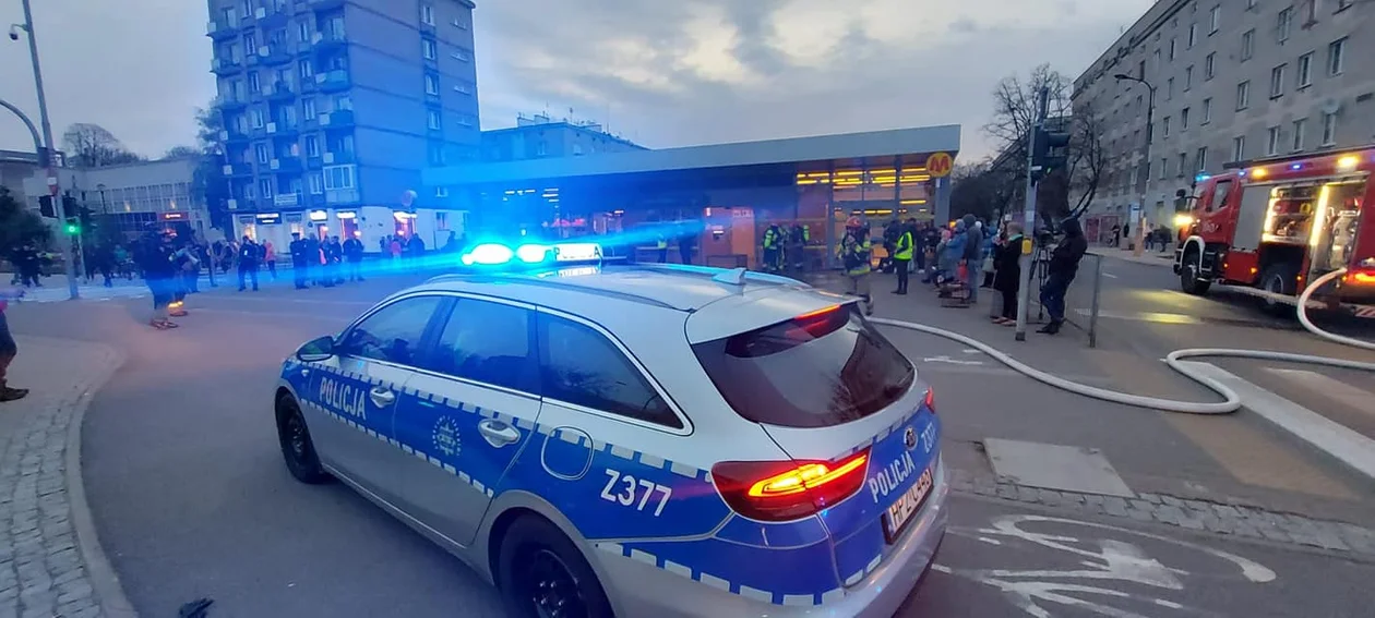 Policja na głównych ulicach miasta