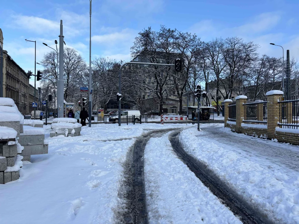 Kolejny etap remontu ulicy Sterlinga w Łodzi rozpoczęty