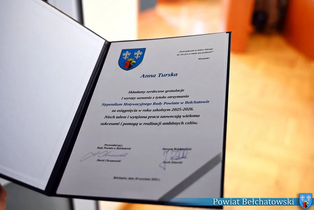 Nagrodzeni uczniowie w Bełchatowie
