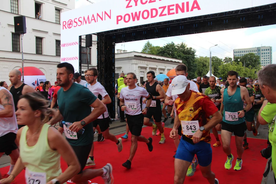 21. Bieg Ulicą Piotrkowską Rossmann Run w Łodzi