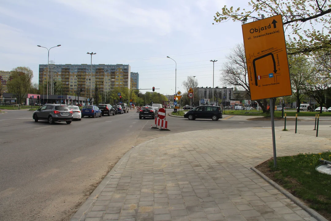 Koniec remontu ulicy Inowrocławskiej w Łodzi