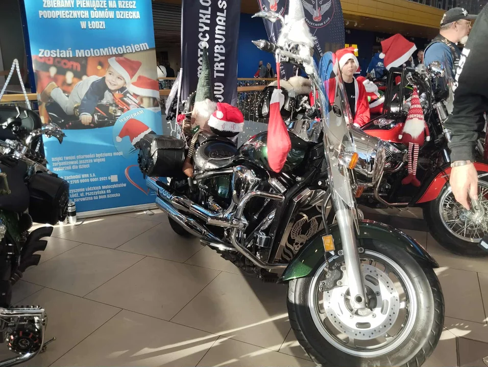 MotoMikołaje w Porcie Łódź