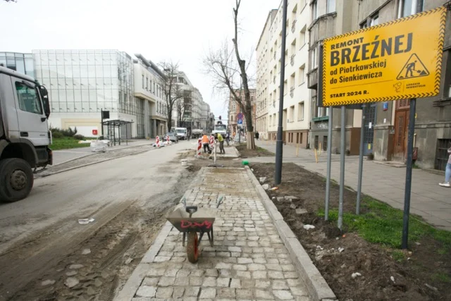 Trwają prace na Widzewie. Rozkopy na Przbyszewskiego