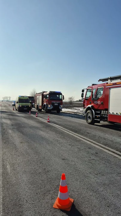 Wypadek w Łódzkiem