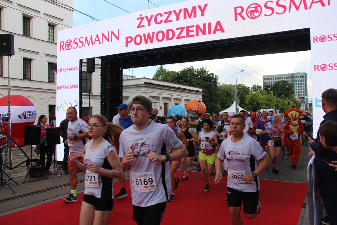 21. Bieg Ulicą Piotrkowską Rossmann Run w Łodzi