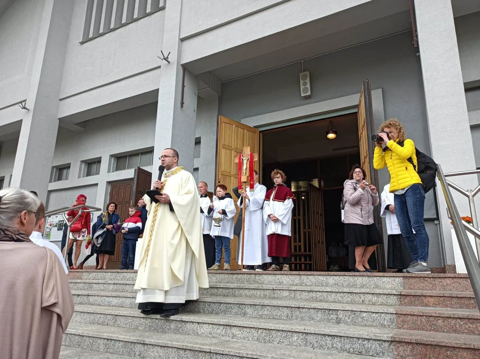 Komunia w parafii Chrystusa Króla w Łodzi - 7.05.