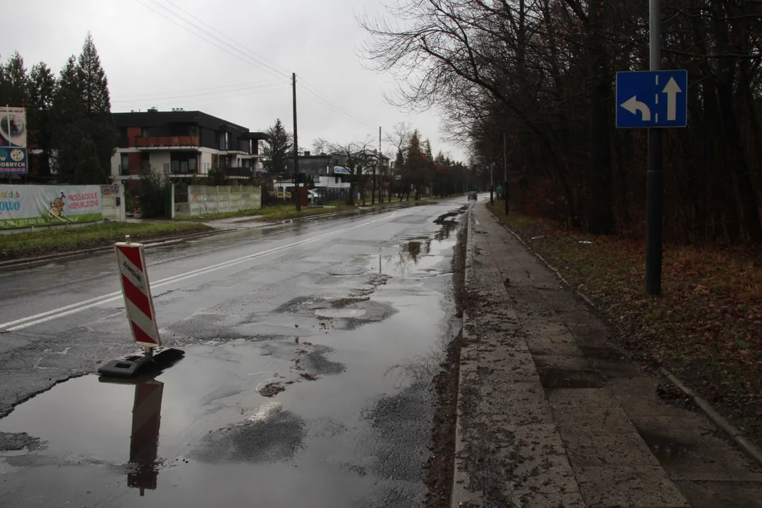 Ulica Krakowska w Łodzi po przebudowie