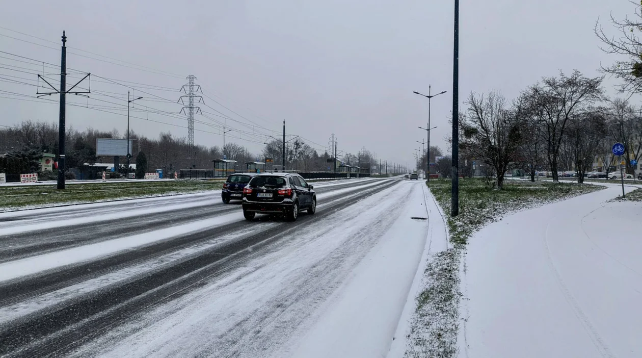 Zima w Łodzi. Jak wyglądają drogi?