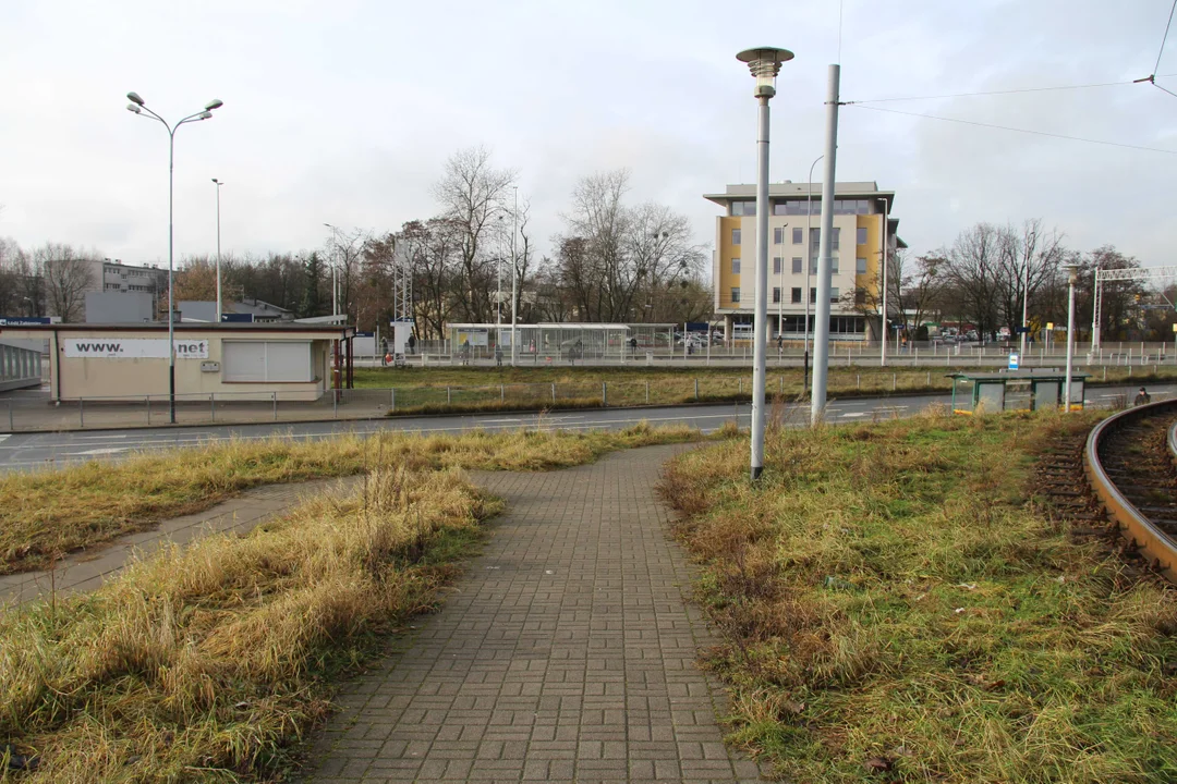 Krańcówka tramwajowa Łódź Żabieniec