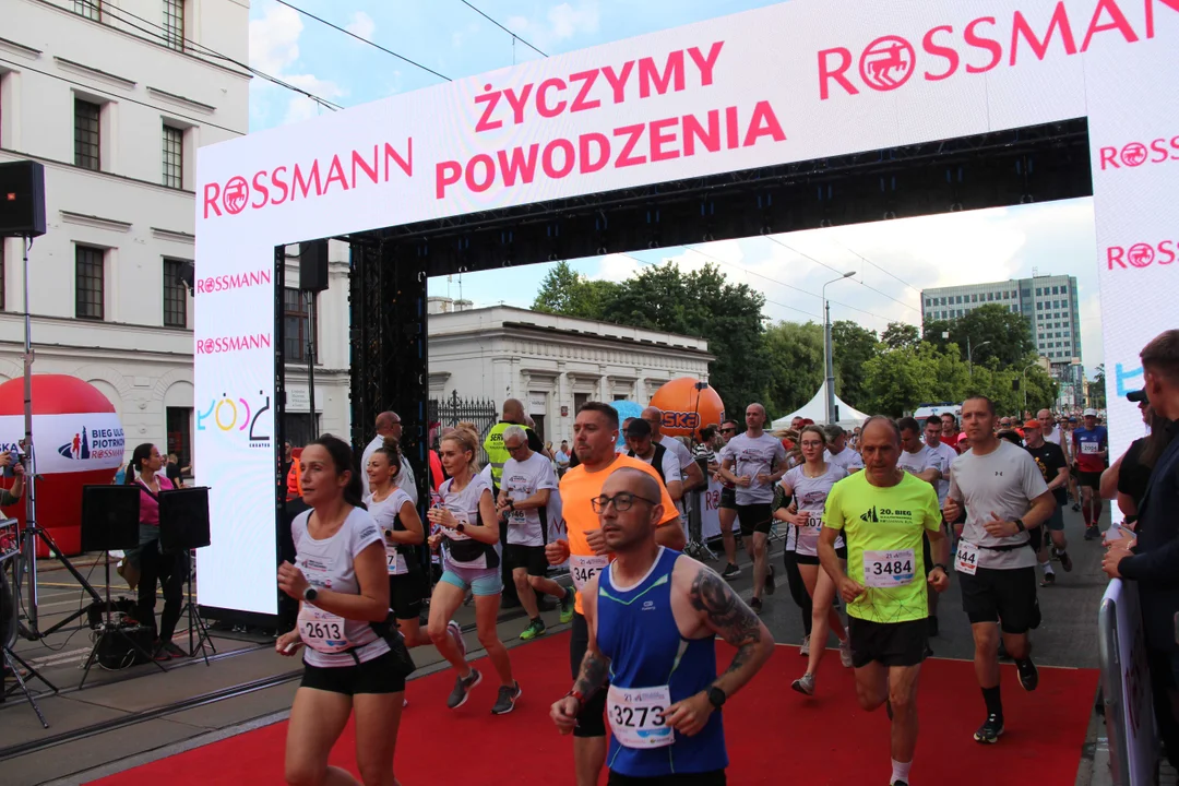 21. Bieg Ulicą Piotrkowską Rossmann Run w Łodzi