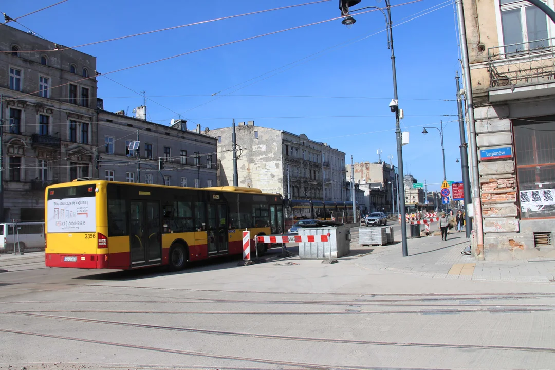 Tak wygląda plac Wolności w Łodzi na kilka dni przed oficjalnym otwarciem